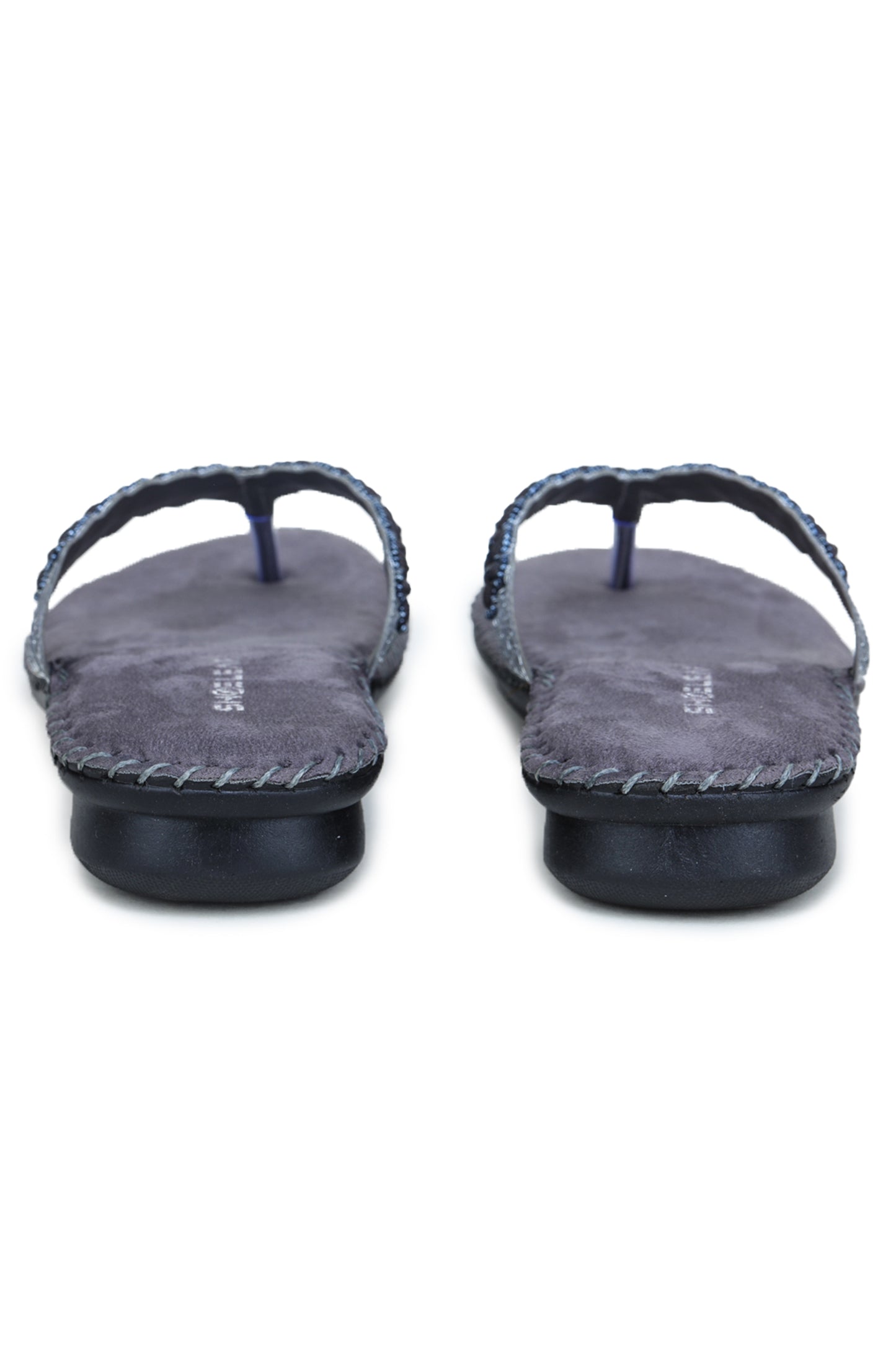 Grey Cushioned Slipper