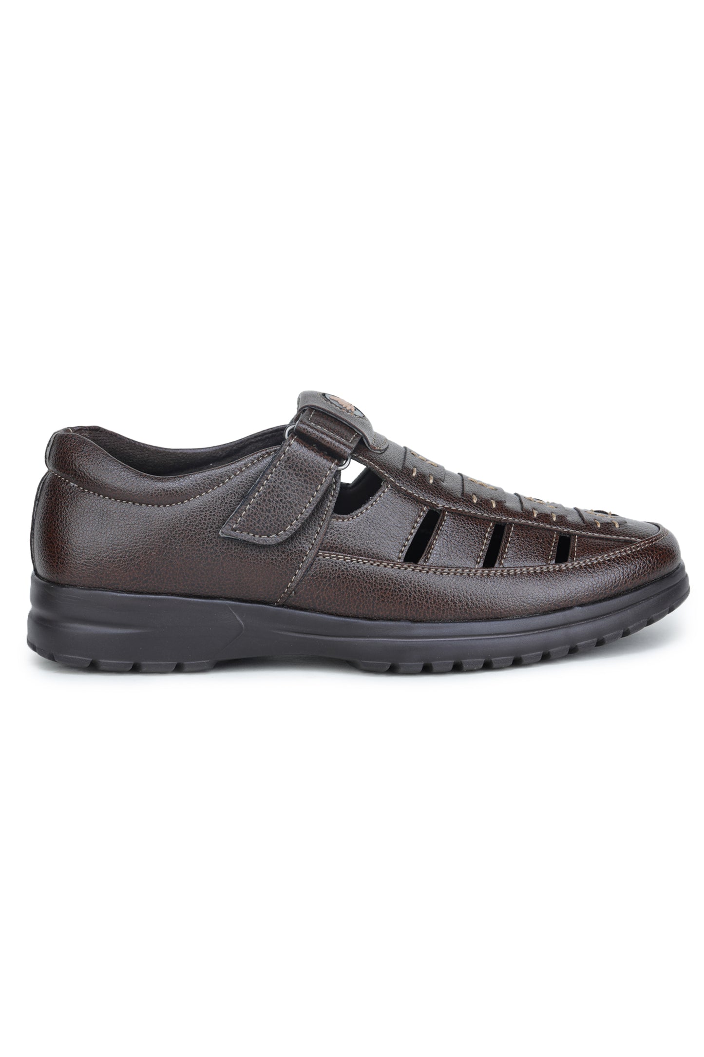 Leather Sandal (Brown)
